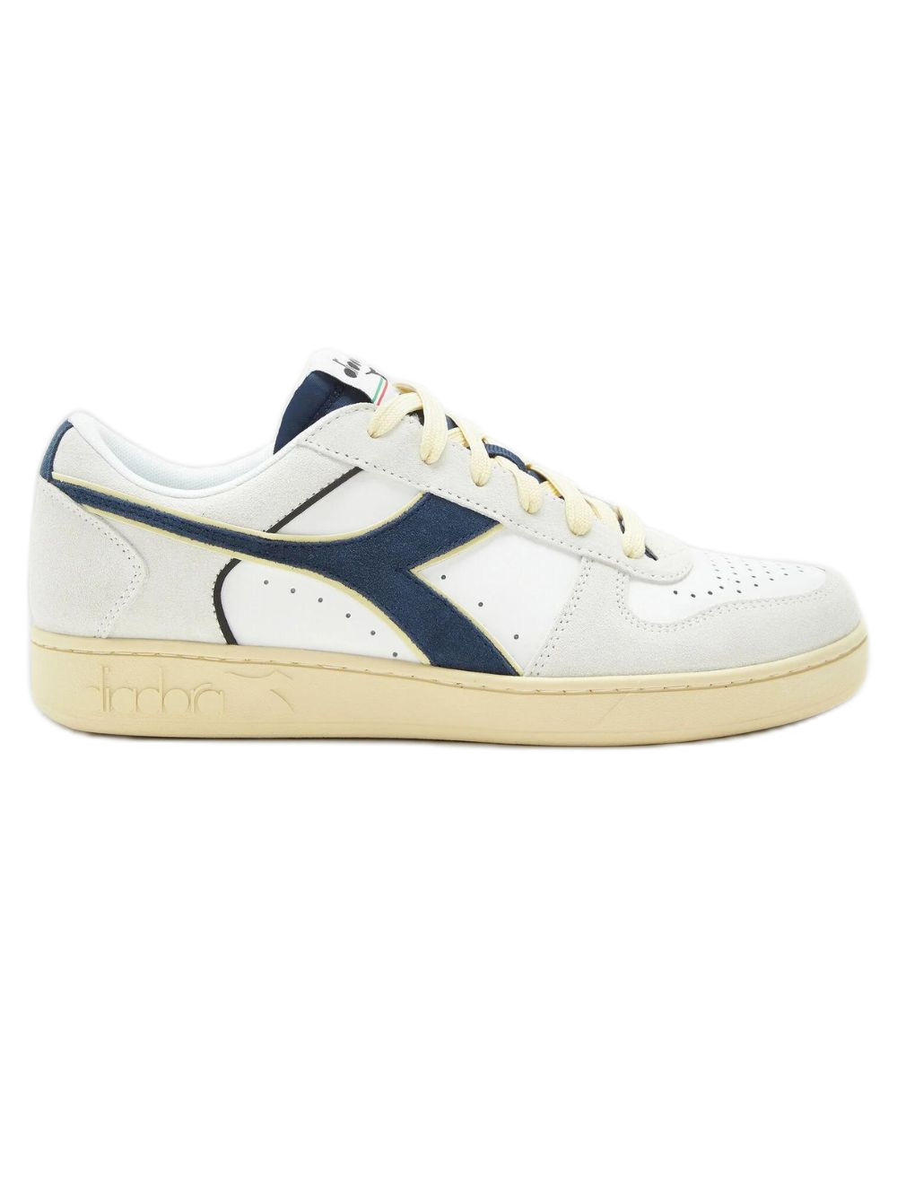 DIADORA Topánky pánske kožené modré GR74365 - veľkosť: 41