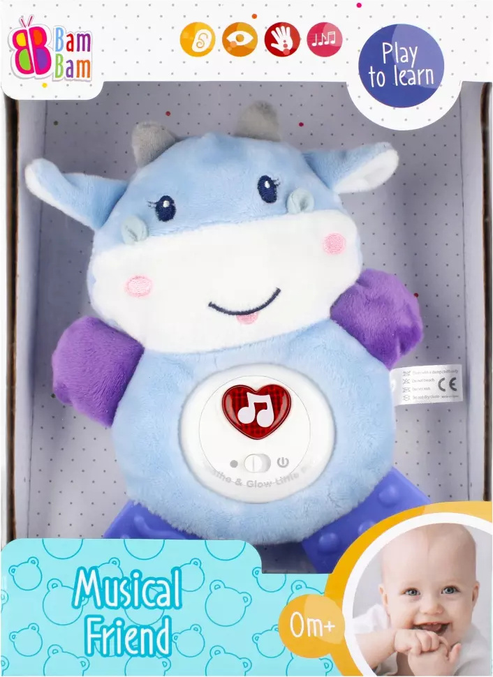 sarcia.eu Interaktives, musikalisches Fudge, interaktives Spielzeug 0m+ BamBam