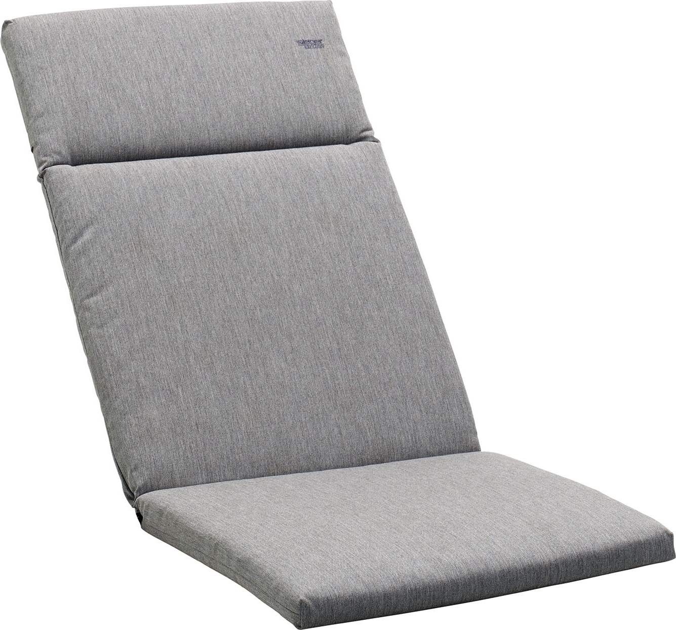SIEGER Hochlehnerauflage >5540 4925< in Grau, Polyarcryl/Polyacryl® - 121x4x49cm (BxHxT) 970025