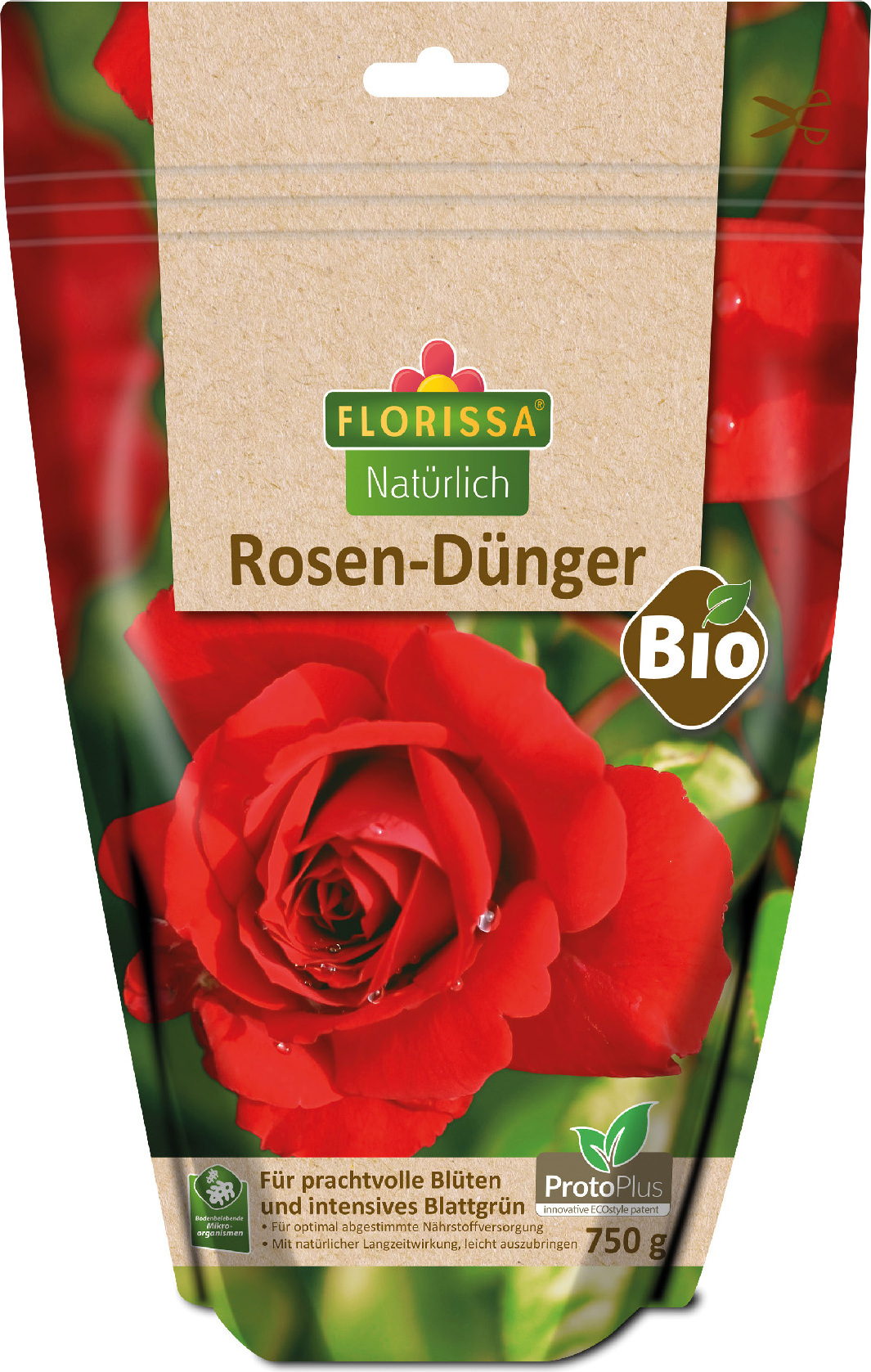 Spezialdünger für Rosen (750 g) | Dünger von Florissa 58739-fa