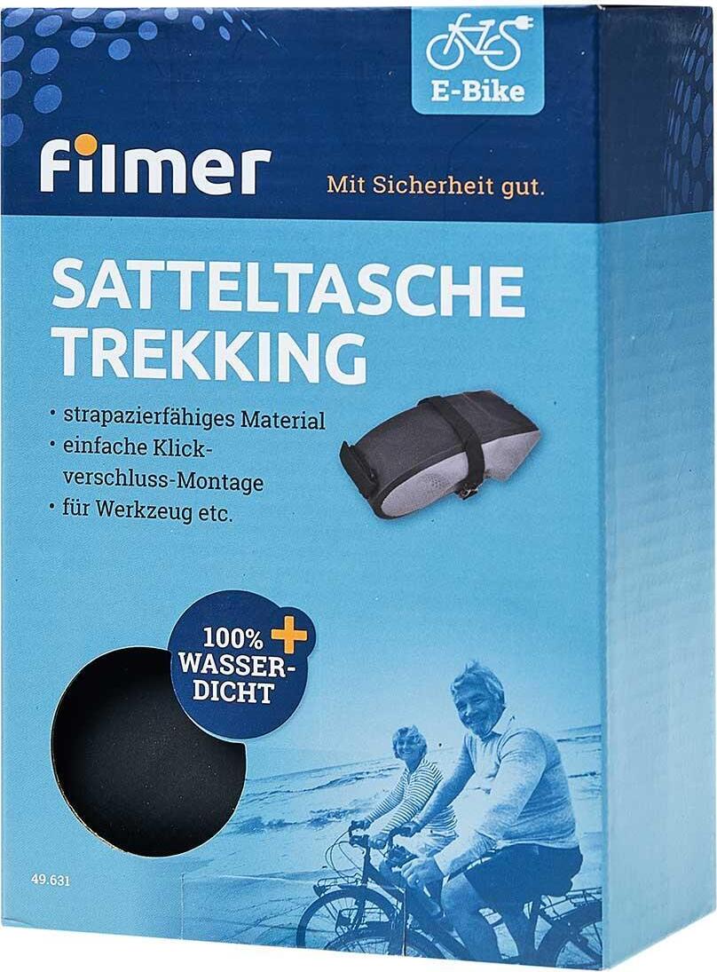 Diedrich Filmer Filmer Premium 49631 Satteltasche Trekking - grau 49.631