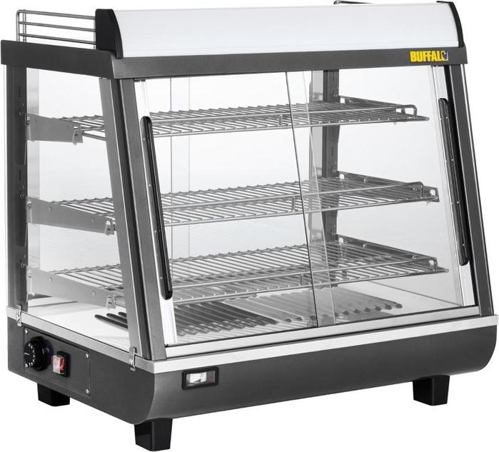 Buffalo Vorder- und Hintertür beheizte Warenauslage 96Ltr