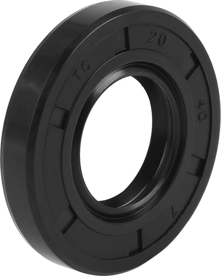 Markenlos X AutoHAUX TC Ölabdichtungsring doppelte Lippe Gummi für Auto 20mm X 40mm X 7mm