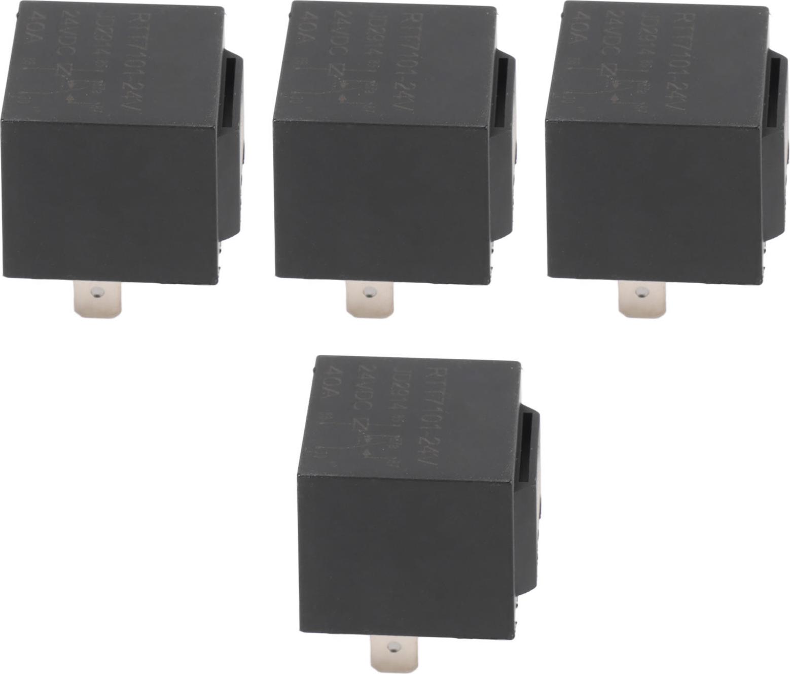Cocosity 4pcs 5 Pin 24 V 24 Volt Relais JD2914 457 fr Car Trucks Vans Motorcycles Speedboote