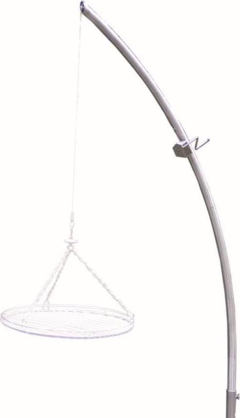 Schneider Grillgeräte Schneider Grillgalgen C Höhe 150 cm ohne Grillrost und Aufhängung 08e