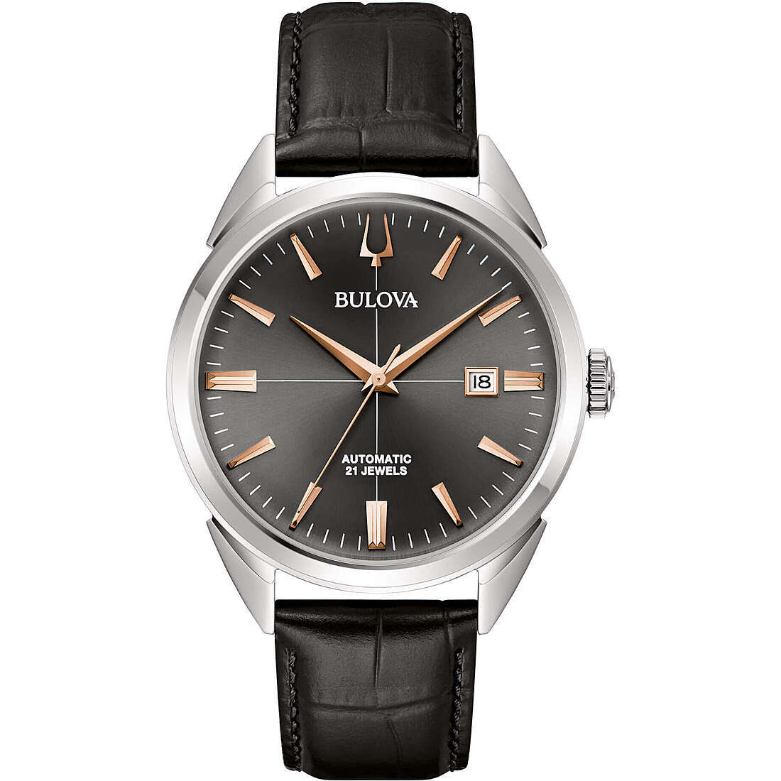 Mechanické hodinky Bulova Black Collection Sutton - muž