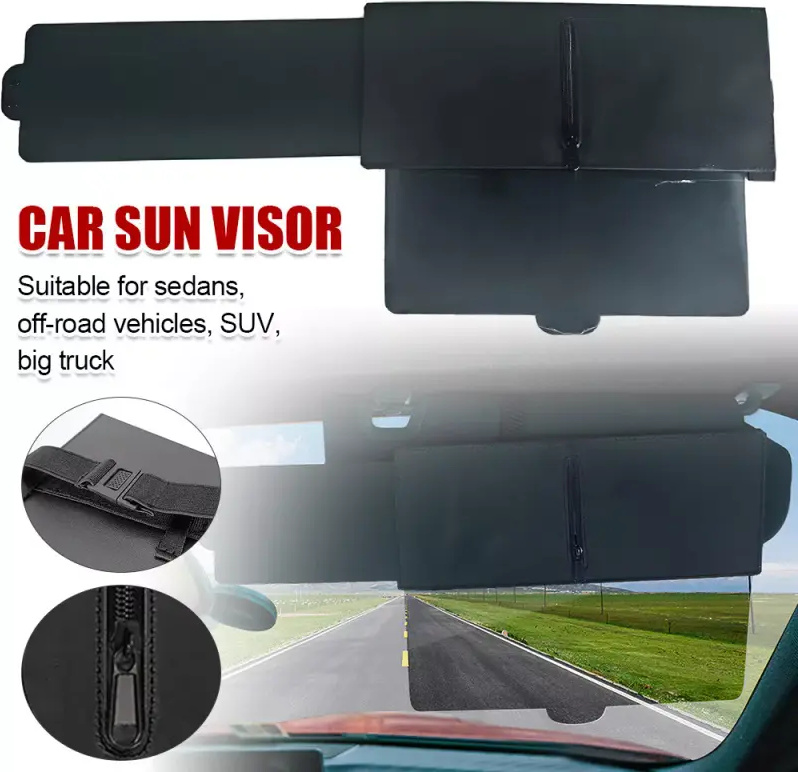 yozhiqu Auto Sonnenblende Extender Universal Windschutzscheibe Anti-Glare Auto Sun Blocker Sonnenschirm