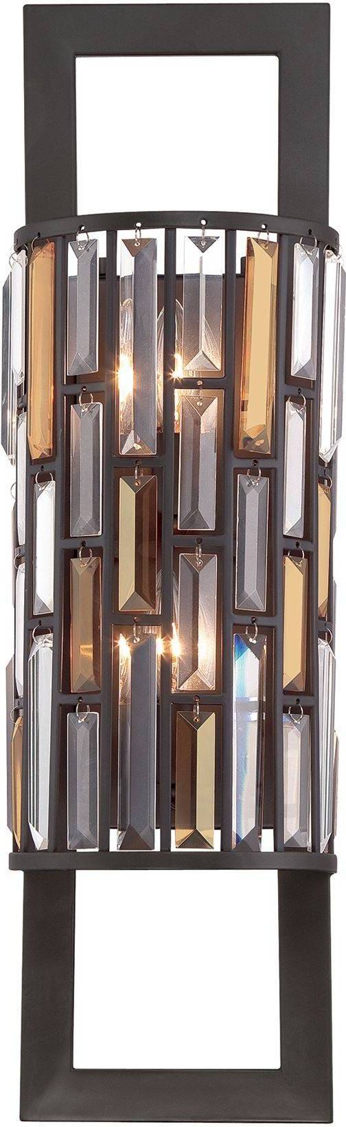 Hinkley Elstead Gemma Wandleuchte E14 2-fach 65cm Vintage-Bronze HK-GEMMA2-B-VBZ