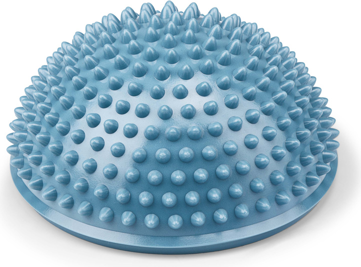Umbro Balance Pad - 2 Stück - 16 x 8 CM - bis 150 KG - Igelball - Balance Kissen - Blau