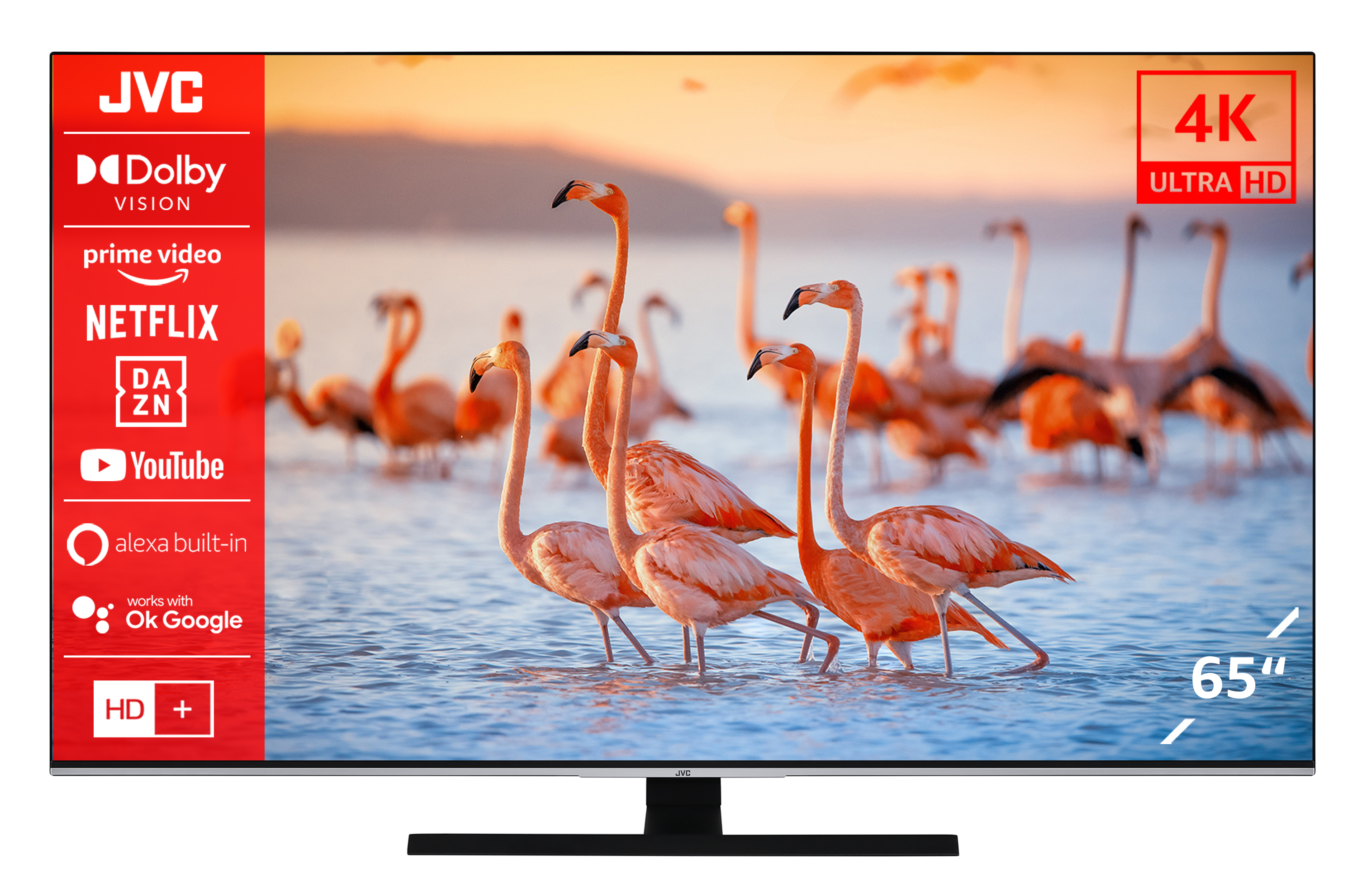 JVC LT-65VU8156 65 Zoll Fernseher/Smart TV