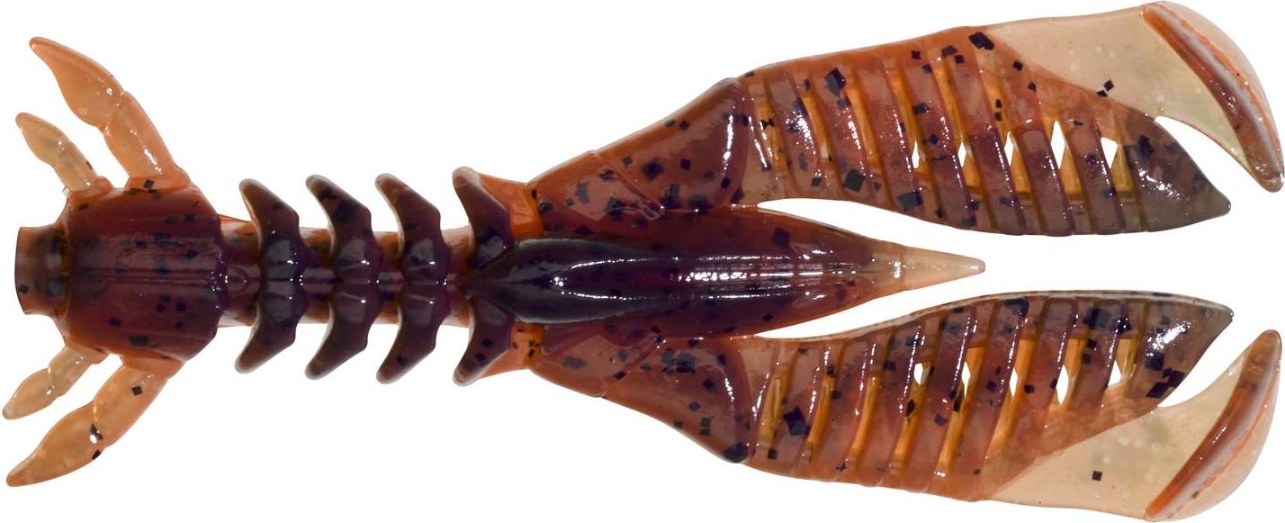 Illex Bleeker Slit Claw 2.2 Gummikrebs Gummiköder 2,7g Magic Pumpkin Craw IL-4216