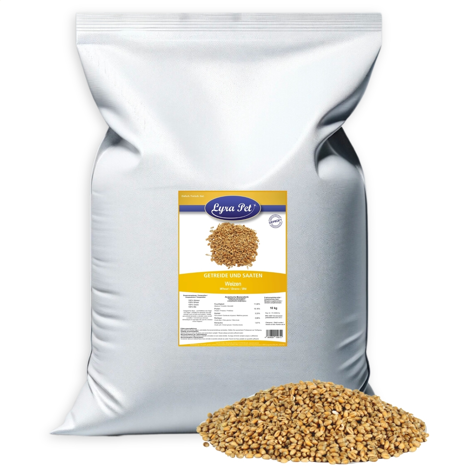 25 kg Lyra Pet® Weizen 50612-003