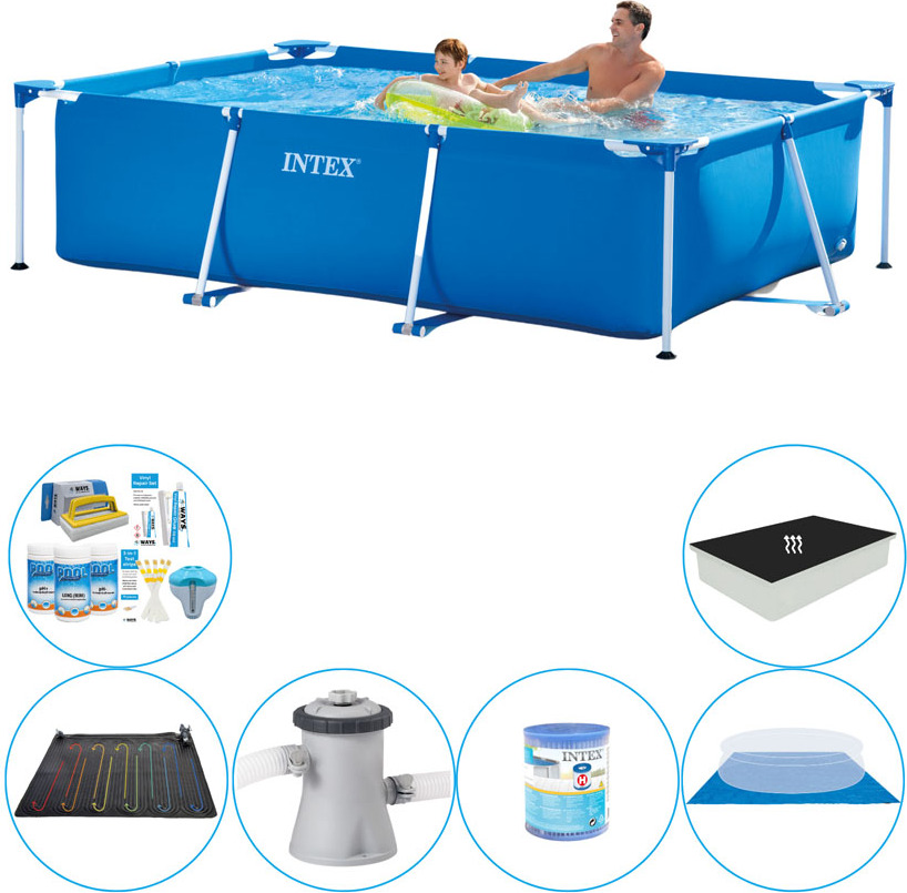 Rámový bazén Intex Rovný 260x160x65 cm - Smart Pool Deal