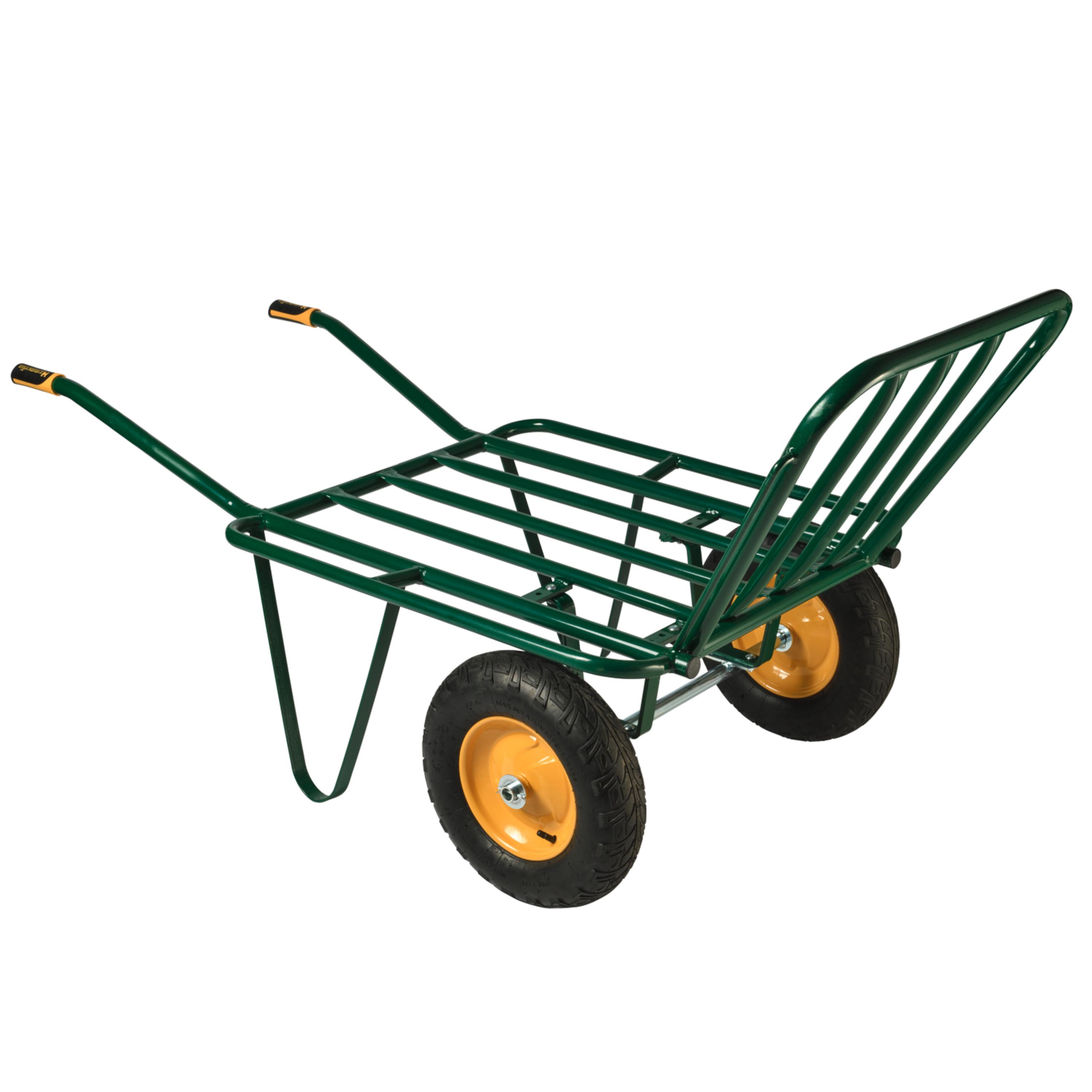 HAEMMERLIN Zweirad Schubkarre Agrarkarre Futterkarre Stallkarre Hofkarre 2-Rad 58570