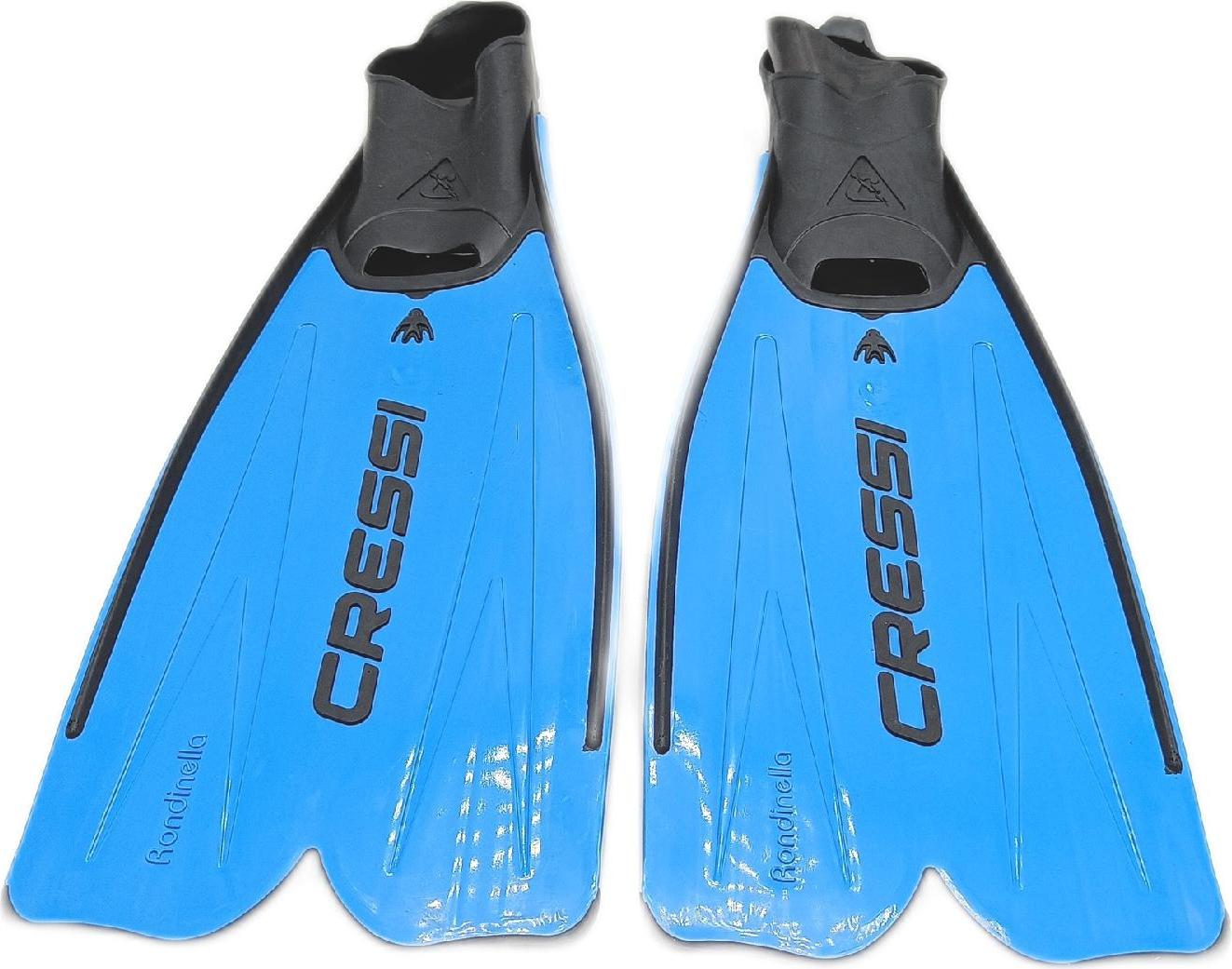 Cressi Flossen Wassersport Rondinella Blau Tauchen Schwimmhilfe Grösse 33 34 ACC182033-UNIT