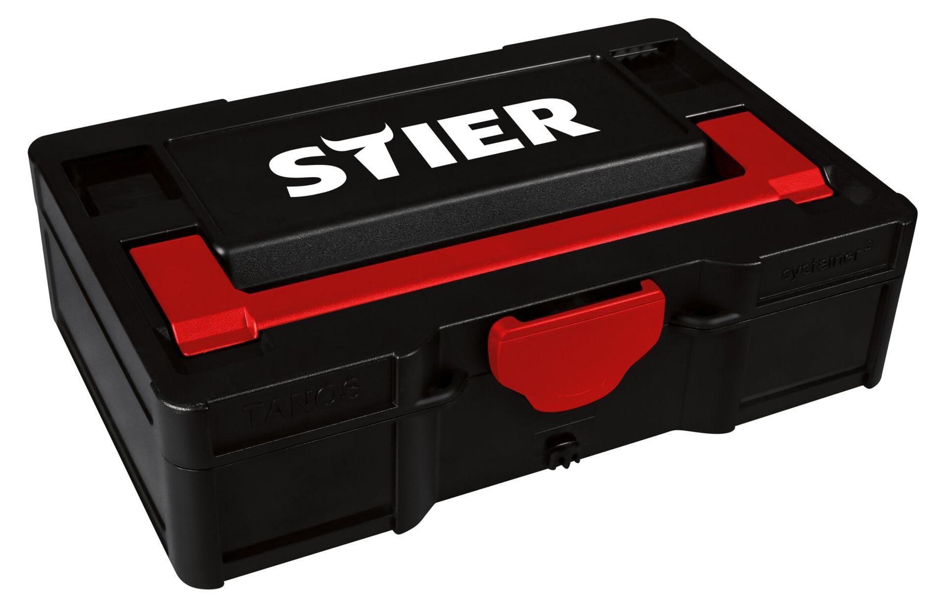 STIER Systainer S, schwarz, 71mm x 265mm x 171mm, kompatible mit Systainer³ Rack 907581