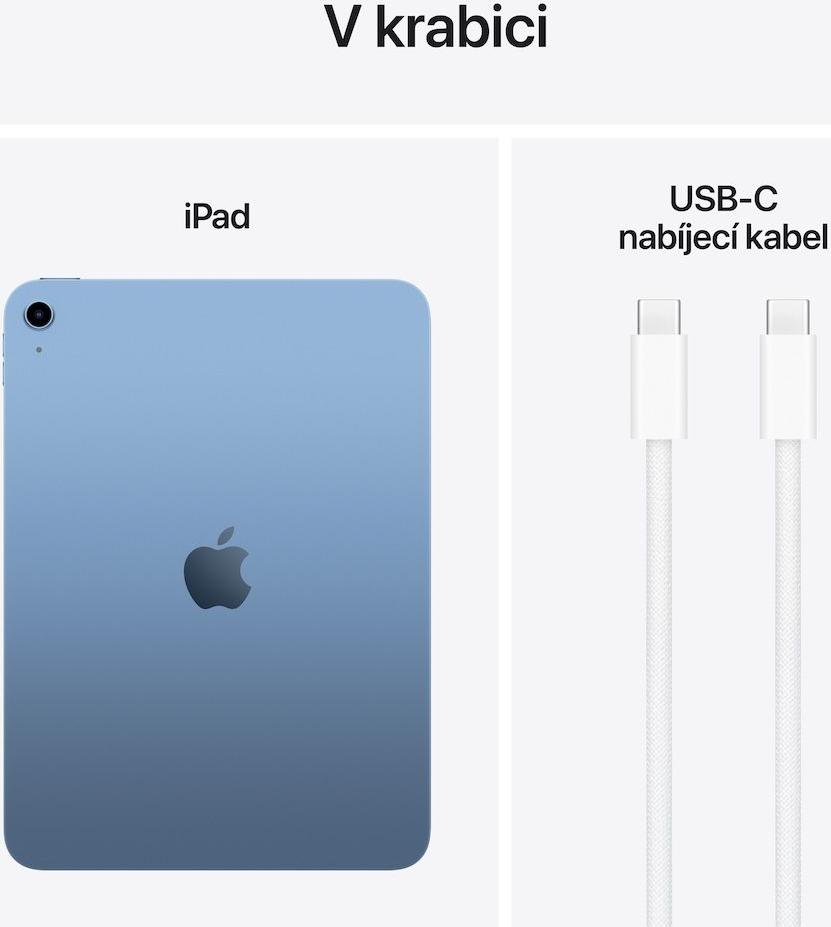 Apple iPad , 27,9 cm (11"), 2360 x 1640 px, 128 GB, iPadOS 18, 477 g, Modrá