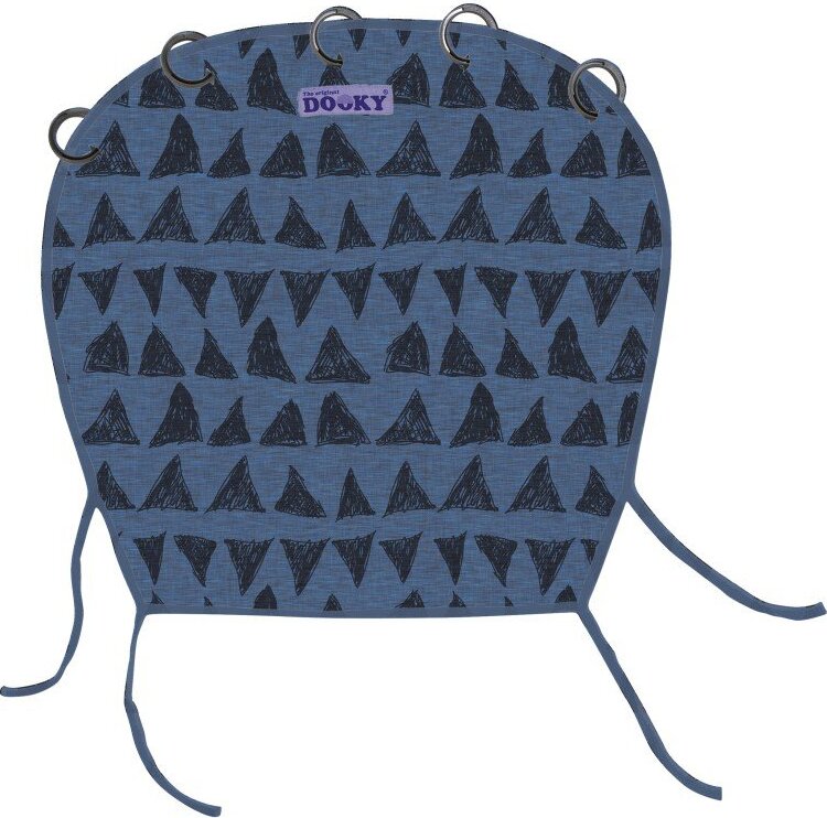 Xplorys Dooky Design Sonnenschutz für Kinderwagen Sonnenschirm Blue Tribal