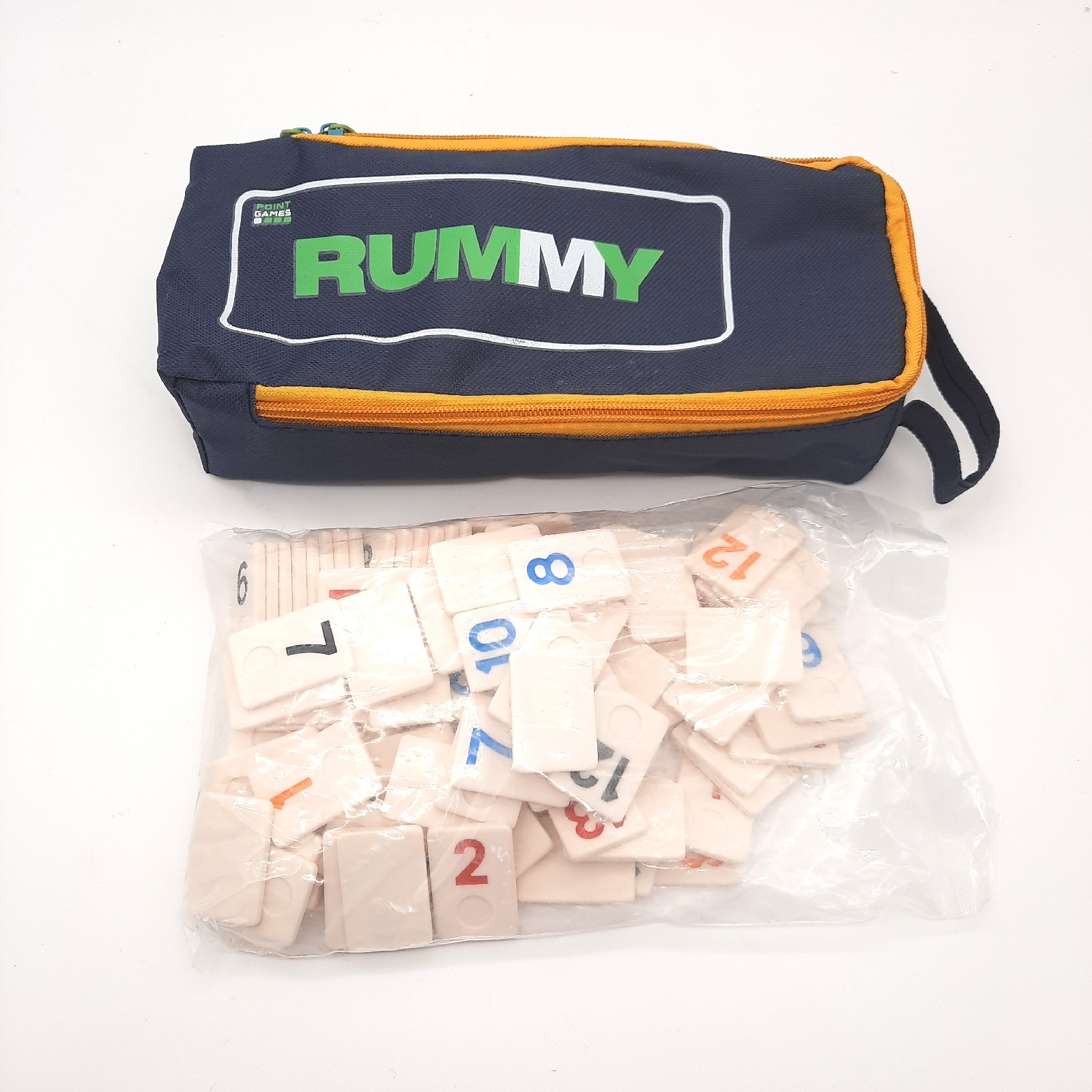 Rummy Point Games Rommé Spiel Brettspiel Traditionelles Holz DesignsetSize Classics, Rummy Travel Kit