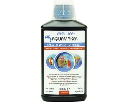 Easy Life AquaMaker, Wasseraufbereiter, 500 ml, AquaMaker wird idealerweise dem zum Wasserwechsel verwendeten Leitungswasser beigegeben. Verwenden... EL120500