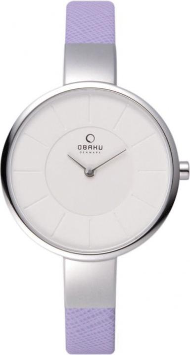 Uhr Obaku Damen Lila Obaku-V149LCIRQ