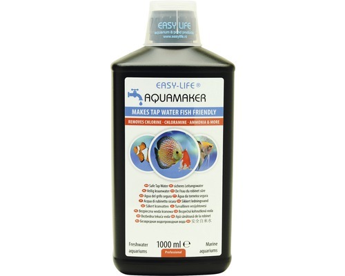 Easy Life AquaMaker, Wasseraufbereiter, 1000 ml, AquaMaker wird idealerweise dem zum Wasserwechsel verwendeten Leitungswasser beigegeben. Verwenden... EL121000