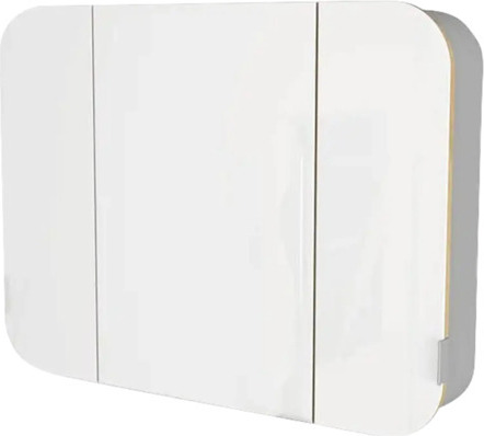 Spiegelschrank Devo Sonet BxHxT 80x60x14 cm grey/oak SF-SWL3D80-L10P52