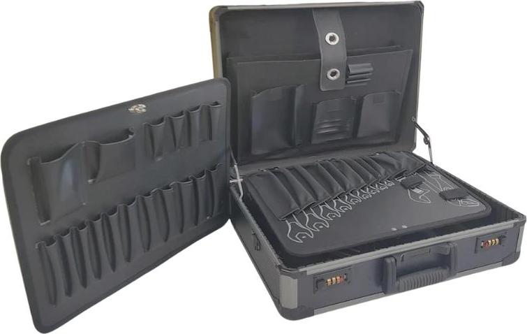 Amil24 Aluminium-Servicekoffer - 470x370x170 mm