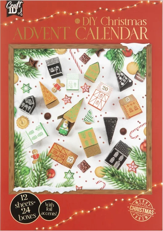 CRAFT ID DIY Adventný kalendár