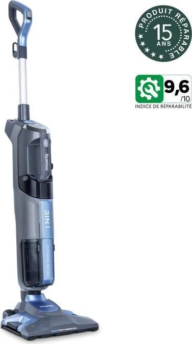 Parný vysávač, H.Koenig ARYA600, 3 v 1, 1 l nádoba na prach, 0,38 l nádrž na vodu, trieda A