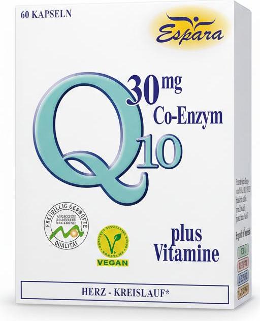 Espara GmbH Espara Q10 Kapseln 30mg, 60 Stück 7100291