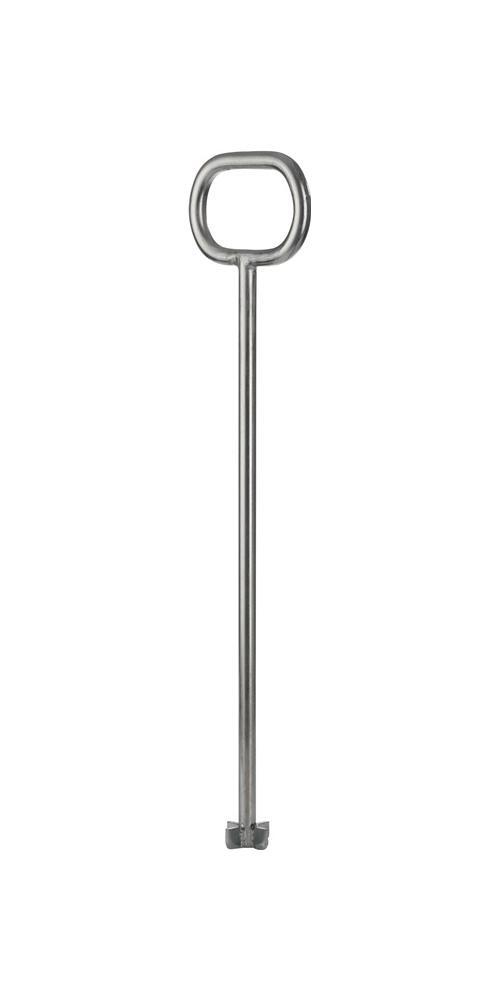 Harkers Fachgrosshandel für Armaturen HÄRKE Kanaldeckelheber L.800mm m.Kreuzfuß verz - 480042