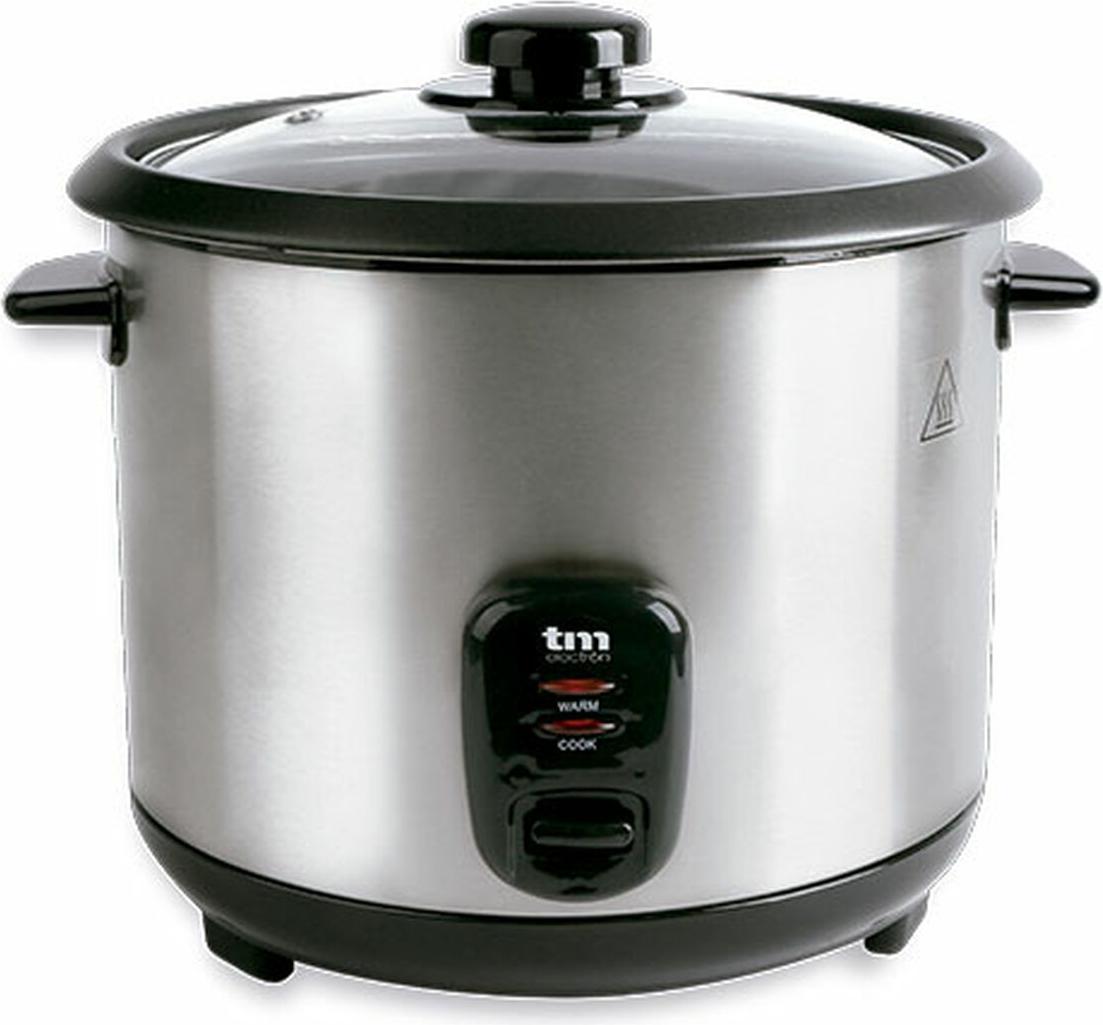 Reiskocher TM Electron Stahl Glas Edelstahl 900 W 2,2 L TMPRC022