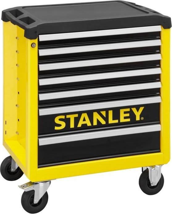 Werkstattwagen leer 7 Schubladen STANLEY Schwarz und Gelb STA3253561743061