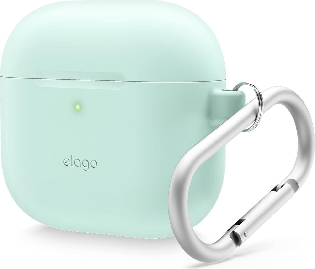 Elago Silikon-Hängehülle für AirPods 4 Mint EAP4SC-HANG-MT