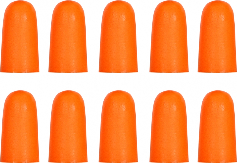Protections auditives,Bouchons d'oreille souples Anti-bruit,5 paires,en