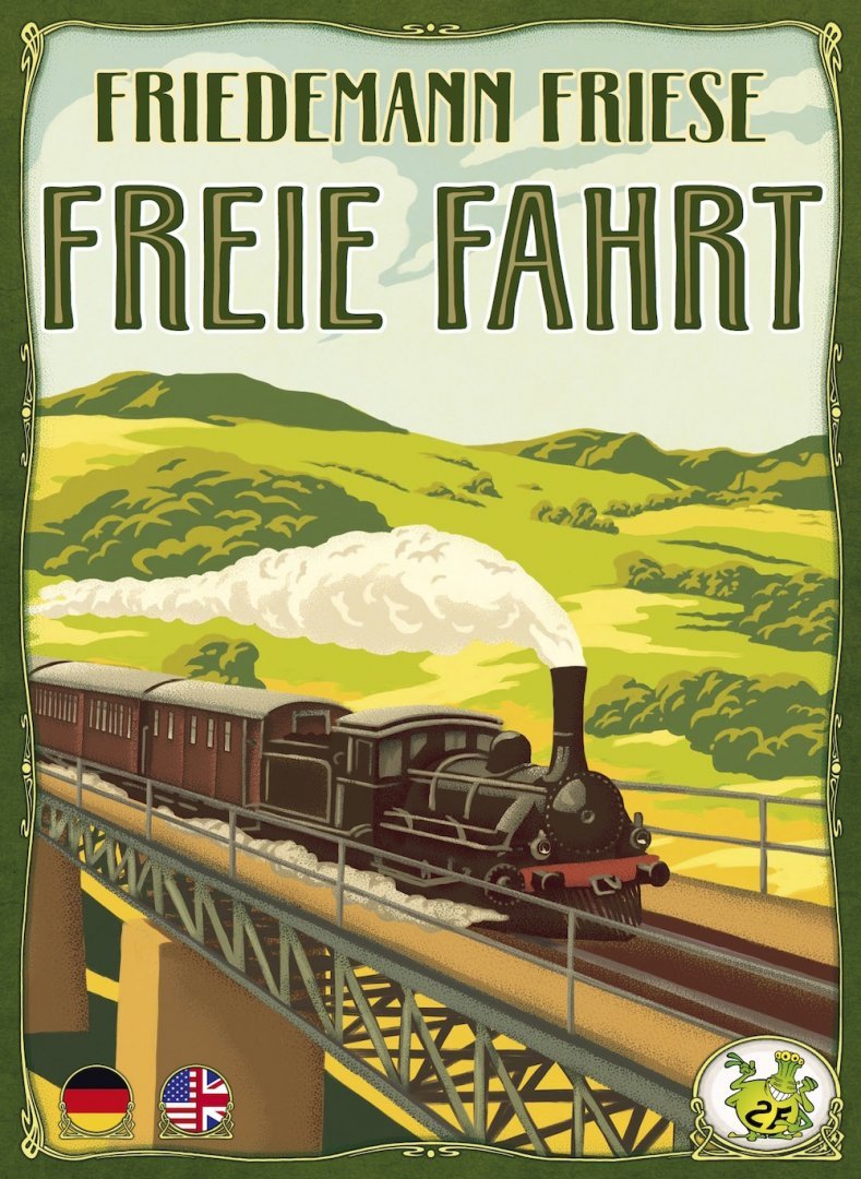 2F-Spiele Freie Fahrt (zweisprachig DE / US) 98-1151