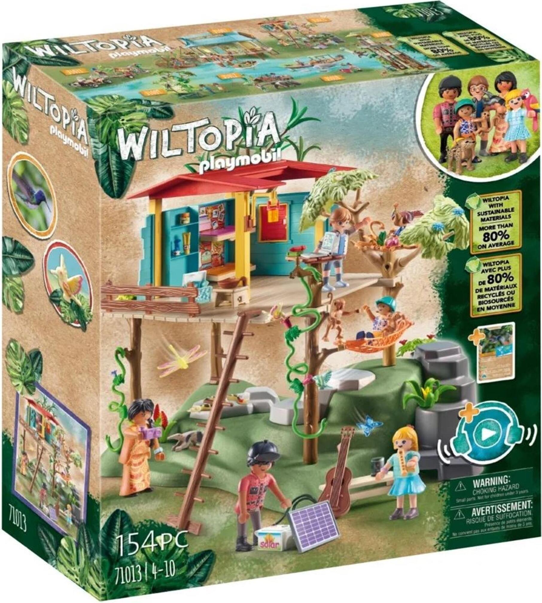 PLAYMOBIL Wiltopia - Familienbaumhaus 71013