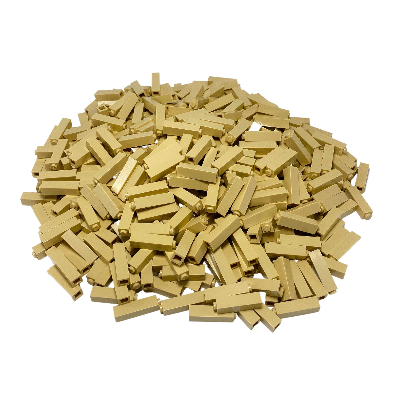 LEGO® 1x1x3 kocky Vysoké kamene Svetlá béžová - 14716 NOVINKA! Množstvo 100x