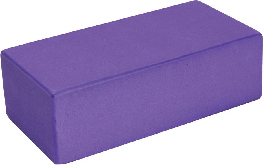 Fitness-Mad Yoga Block lila Hi-Density 22x11x7cm Unterstützung KFM213P