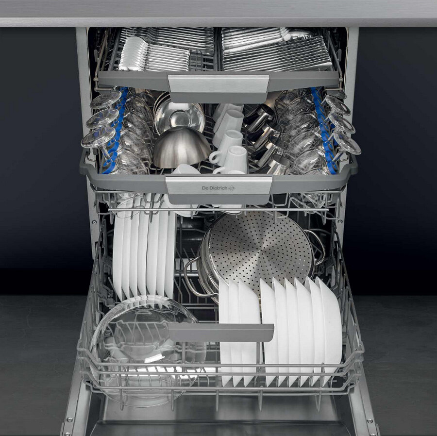 Geschirrspüler 60 cm, 15 °c, 44 db, vollständig integriert - De Dietrich DCJ534DQX