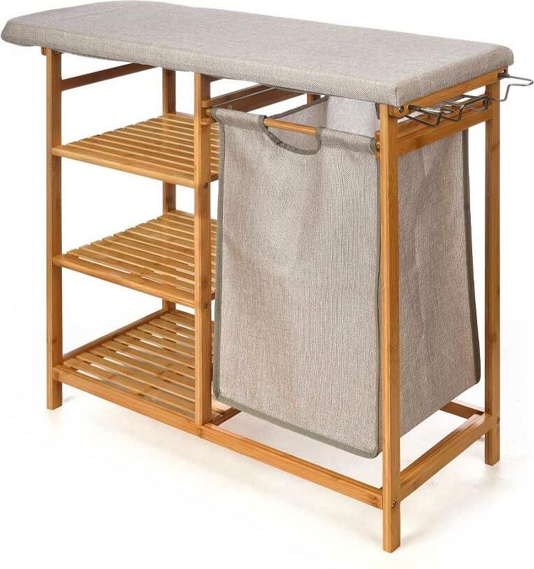 Bügelbrett Kipit Creme Stoff Bambus S3633088