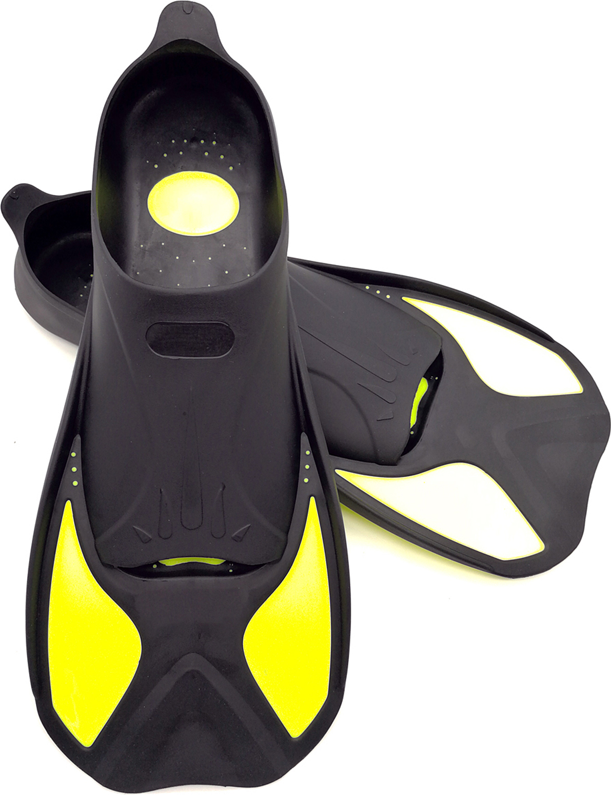 Gistuch 2pcs Schwimmausbildung Finn professionelle Flipper zum Schnorcheln zum Schwimmen