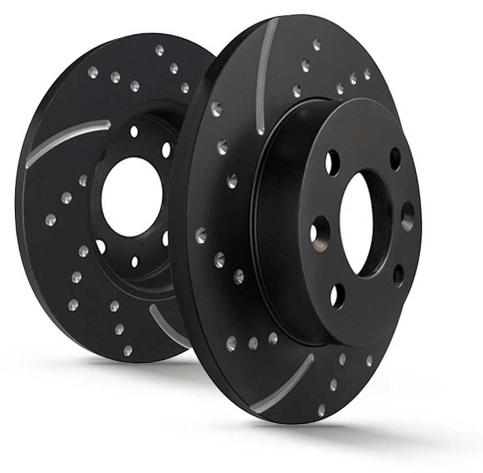 EBC Turbo Groove Disc Sportbremsscheibe EBC106262 für Lexus LS (2) vorne