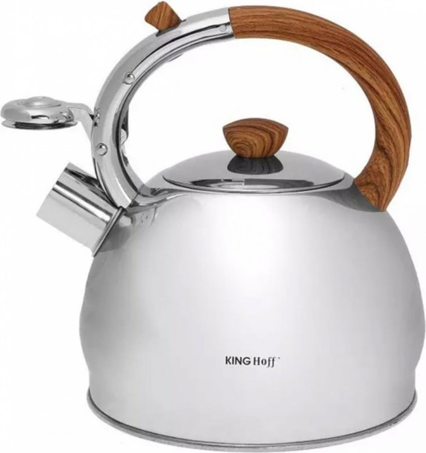Bouilloire Kinghoff En Acier Avec Sifflet - 3,0 Litres - KH3274 - Neuve
