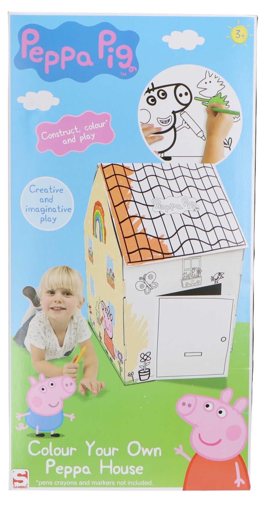 Peppa Pig Kleur Jouw Eigen Huis PEP-4870
