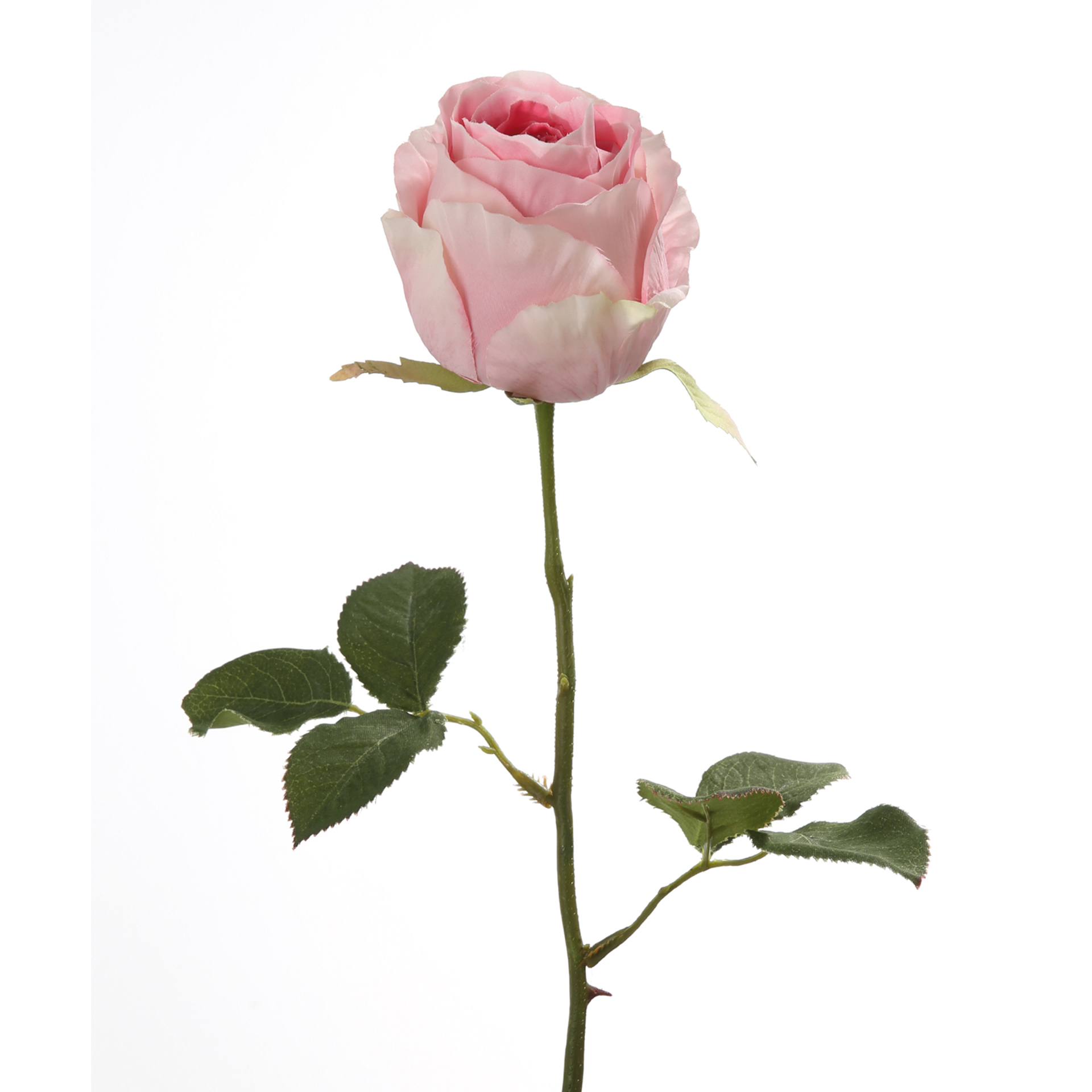 Fink Kunstblume Rose rose Kunstfasern Höhe 60 cm 180067