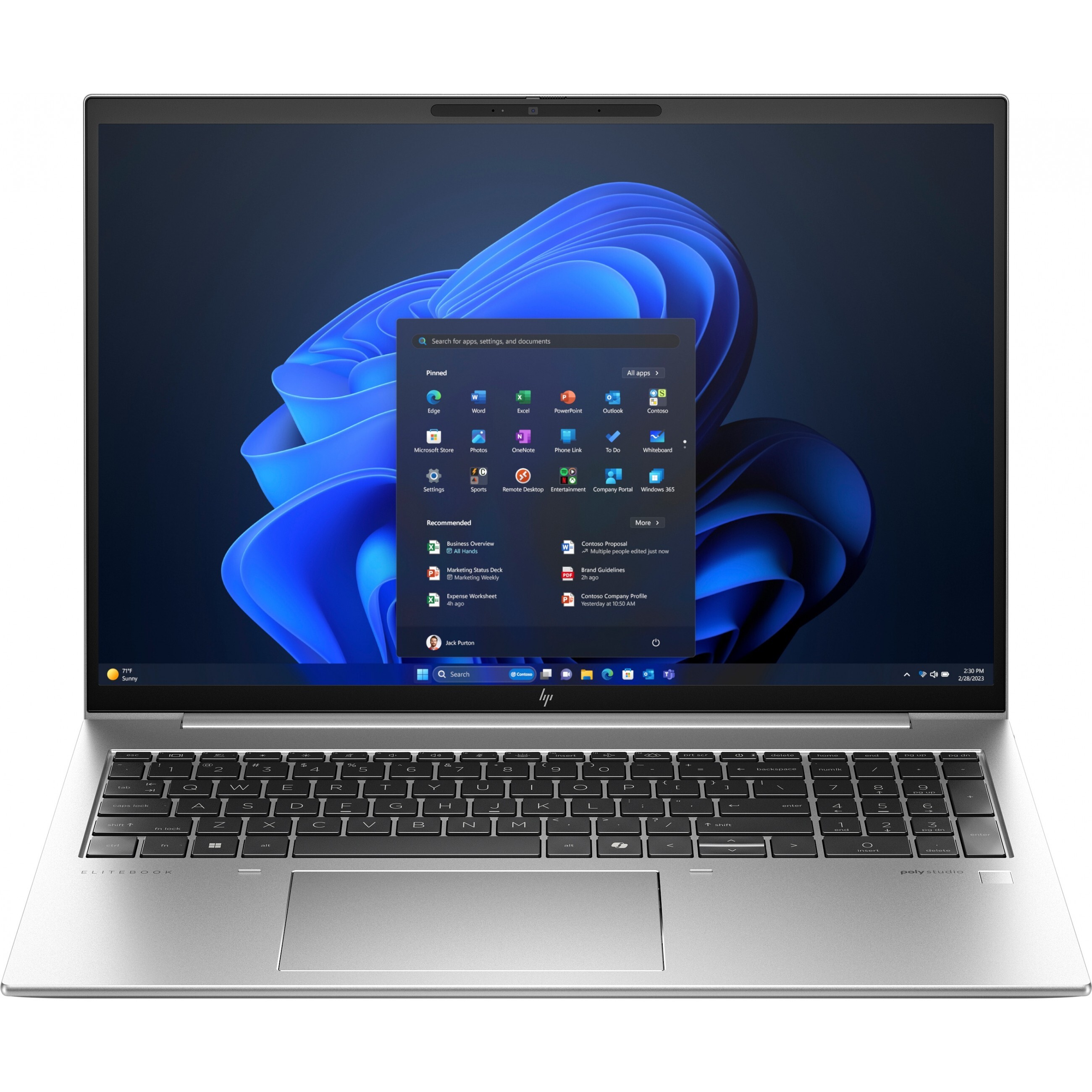 Notebook HP EliteBook 860 G11 G11 - Wolf Pro Security - Intel Core Ultra 5 125U / 1,3 GHz - vPro - Win 11 Pro - Intel Graphics - 16 GB RAM - 512 GB SSD NVMe - 40,6 cm (16")