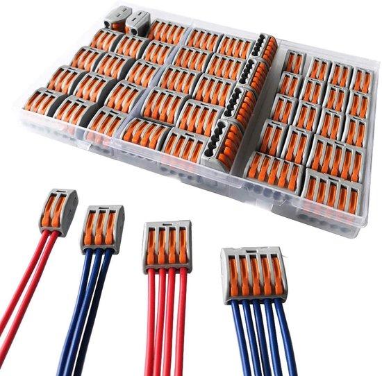 OEM Elektrik-Modul mit automatischen Steckern, schnellen Schnellkupplungen und drahtlosen Anschlüssen - 14 Stück mit 2 Verbindungen, 14 Stück mit 3 Verbindungen, 10 Stück mit 4 Verbindungen, 8 Stück mit 5 Verbindungen. 2026