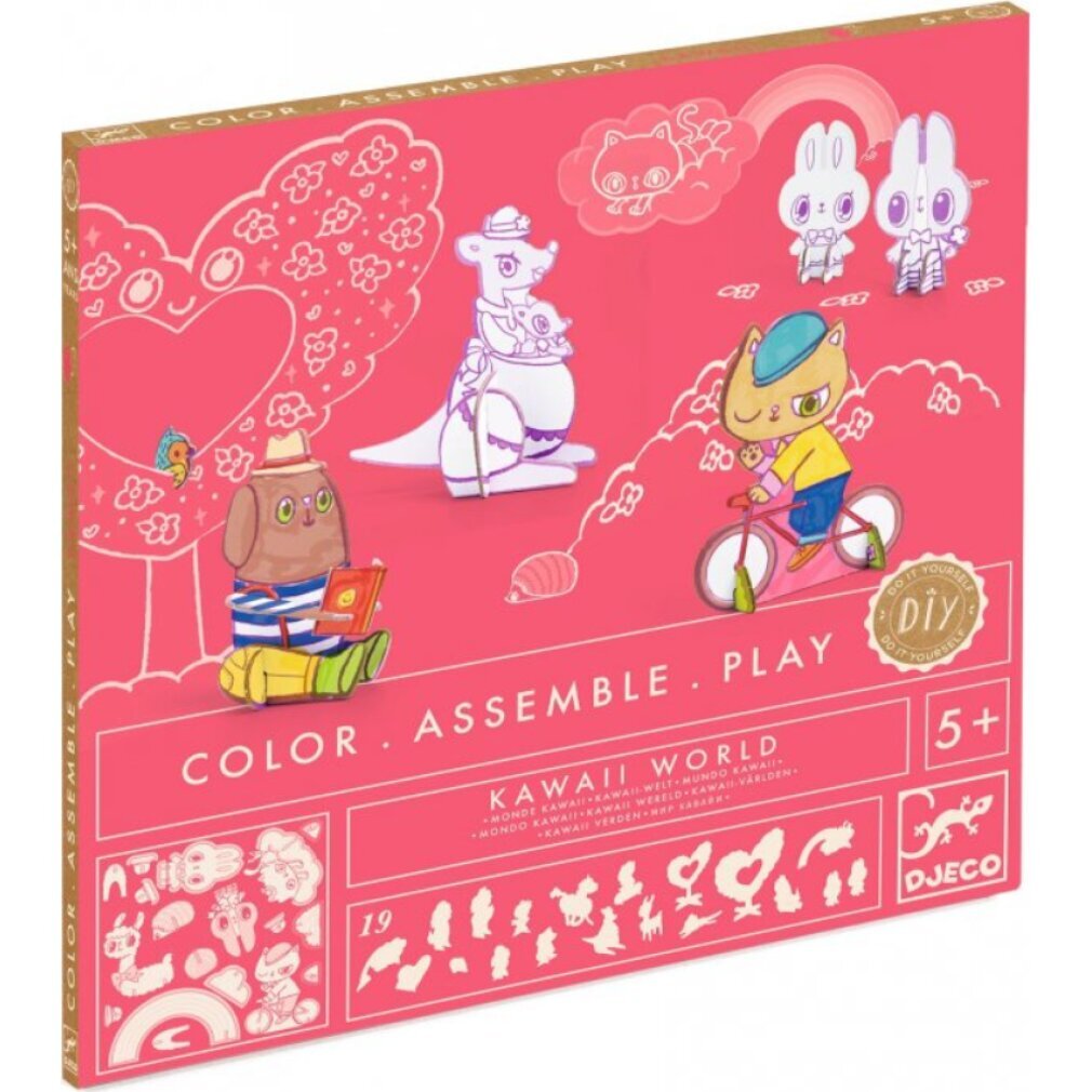 DJECO 3D-Set - Kawaii-Welt